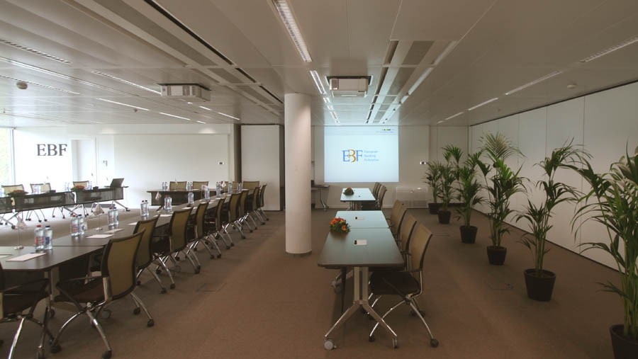 Large Conference Room with partition